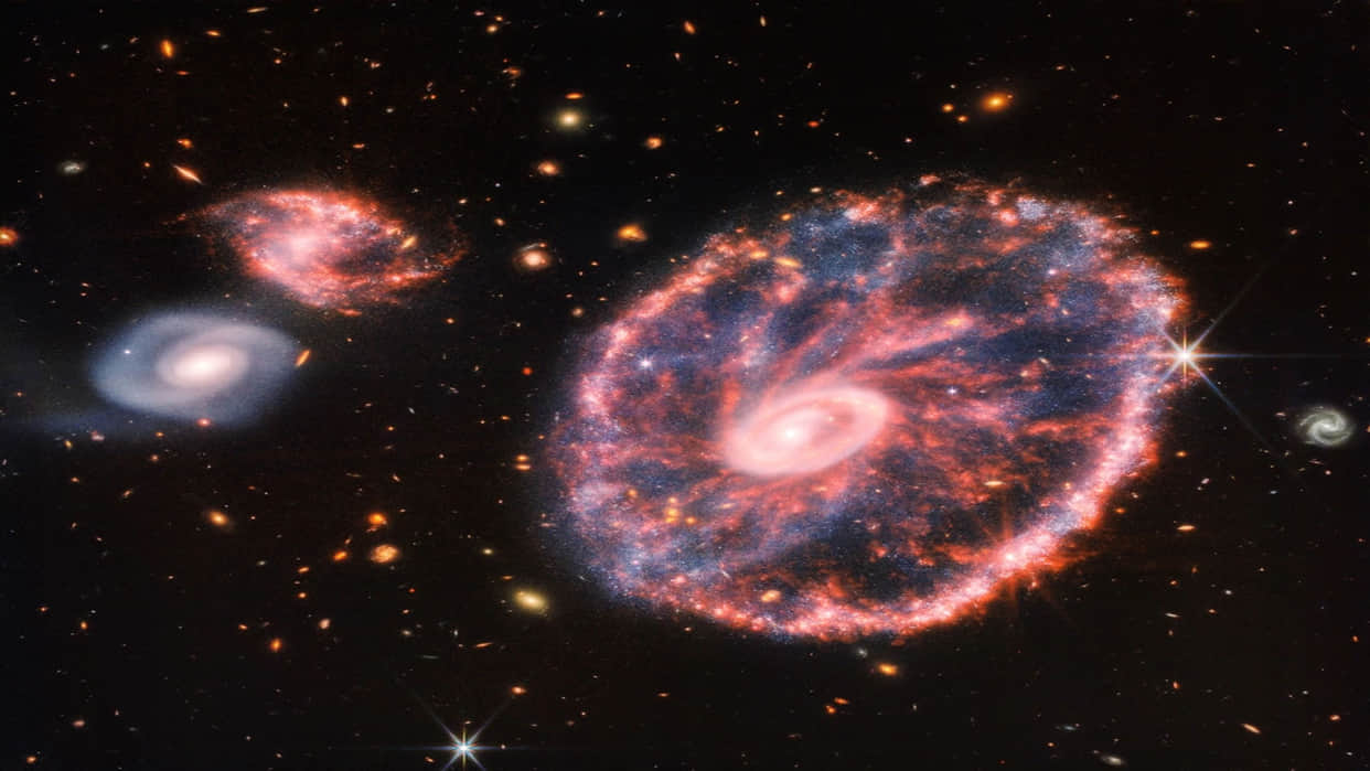 Nasa James Webb Telescope Capture New Pictures Of Cartwheel Galaxy News In Hindi