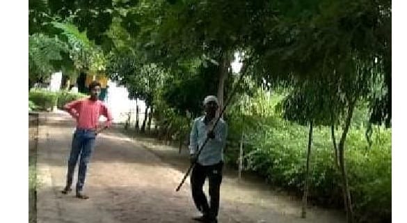 Children and teacher felt current in Auraiya, HT line has passed over the school