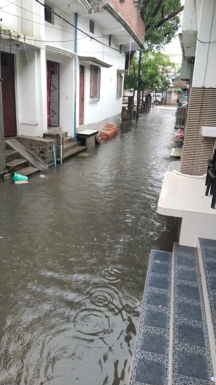 Somewhere there is a shortage of water and somewhere people are struggling with waterlogging.