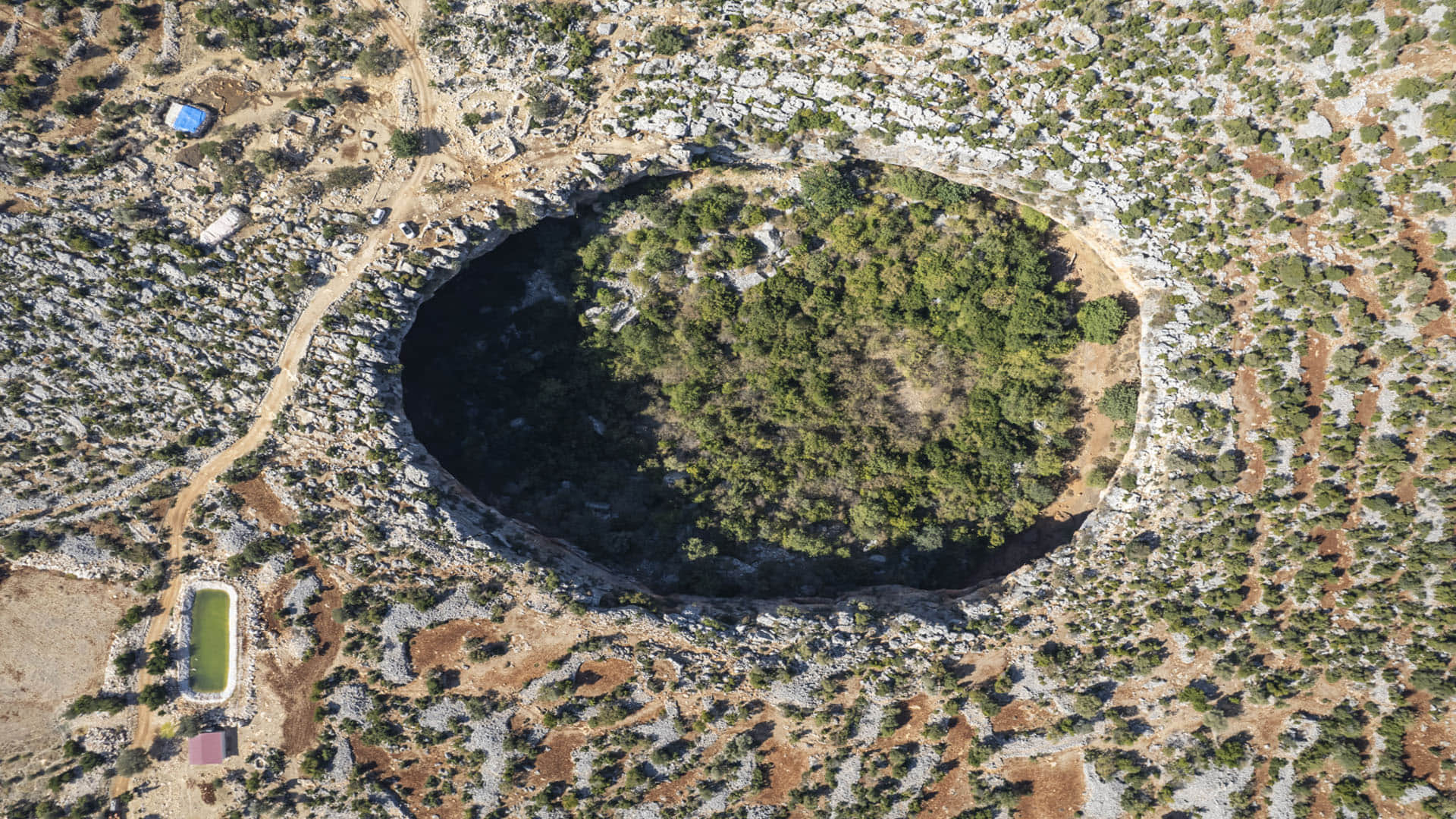 mysterious black sinkhole suddenly formed inside earth chile america news in hindi