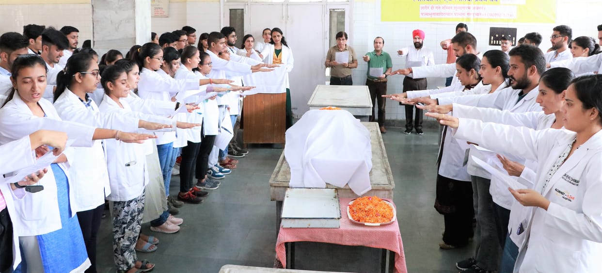 Students administered oath on Pancha physical body, Kurukshetra