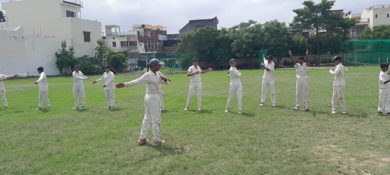 Invited Women's XI team won the match by three wickets