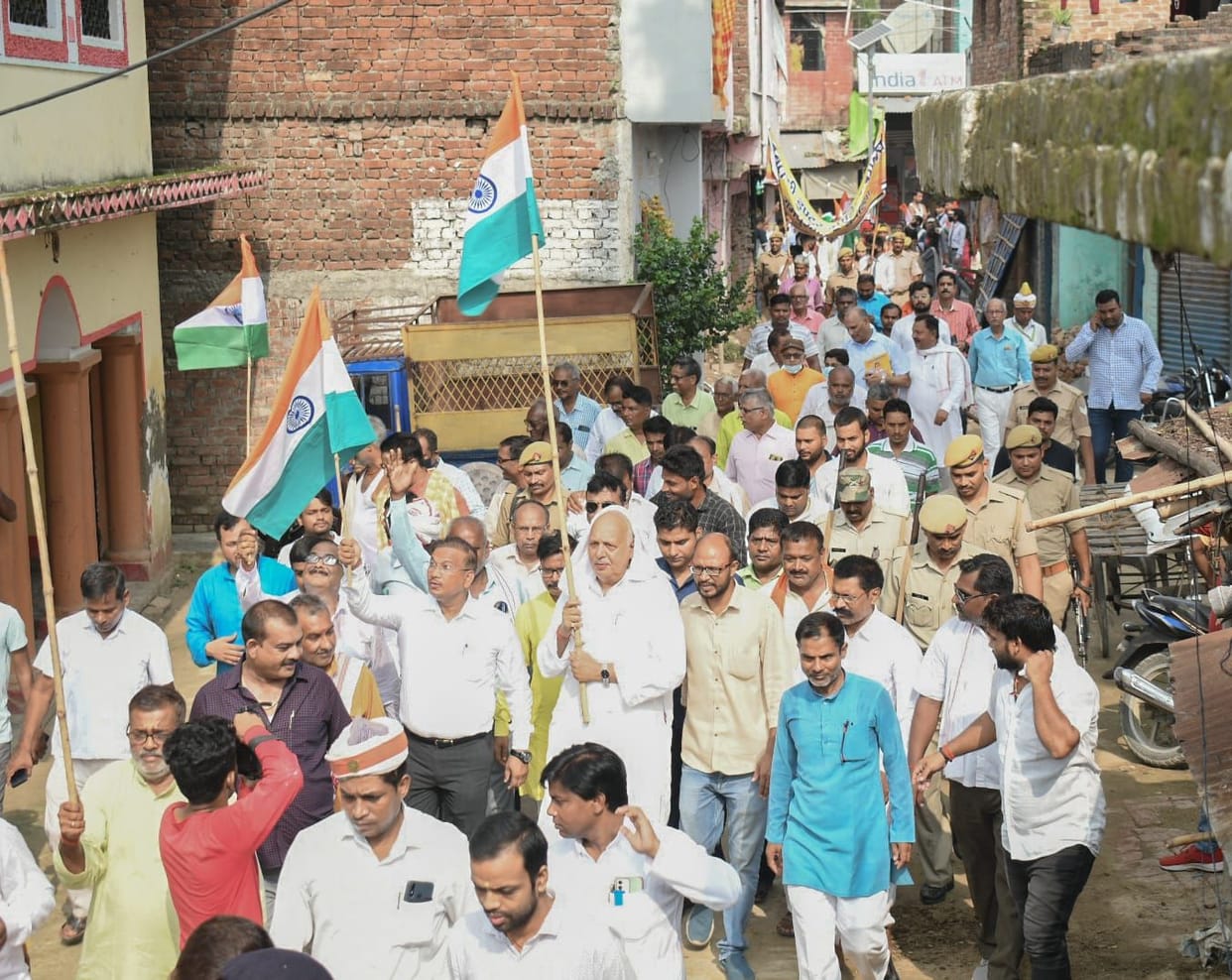 tiranga awareness rally led by Agriculture Minister Shahi