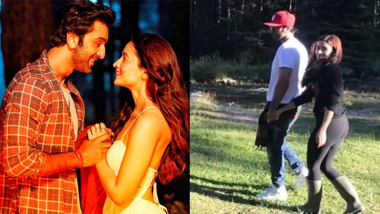 Ranbir Kapoor Alia bhatt New Photos from Brahmastra get viral on internet