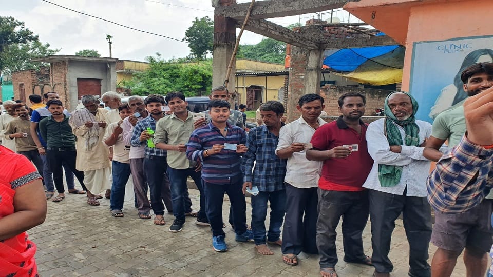Haryana Civic Polls voting in nine districts