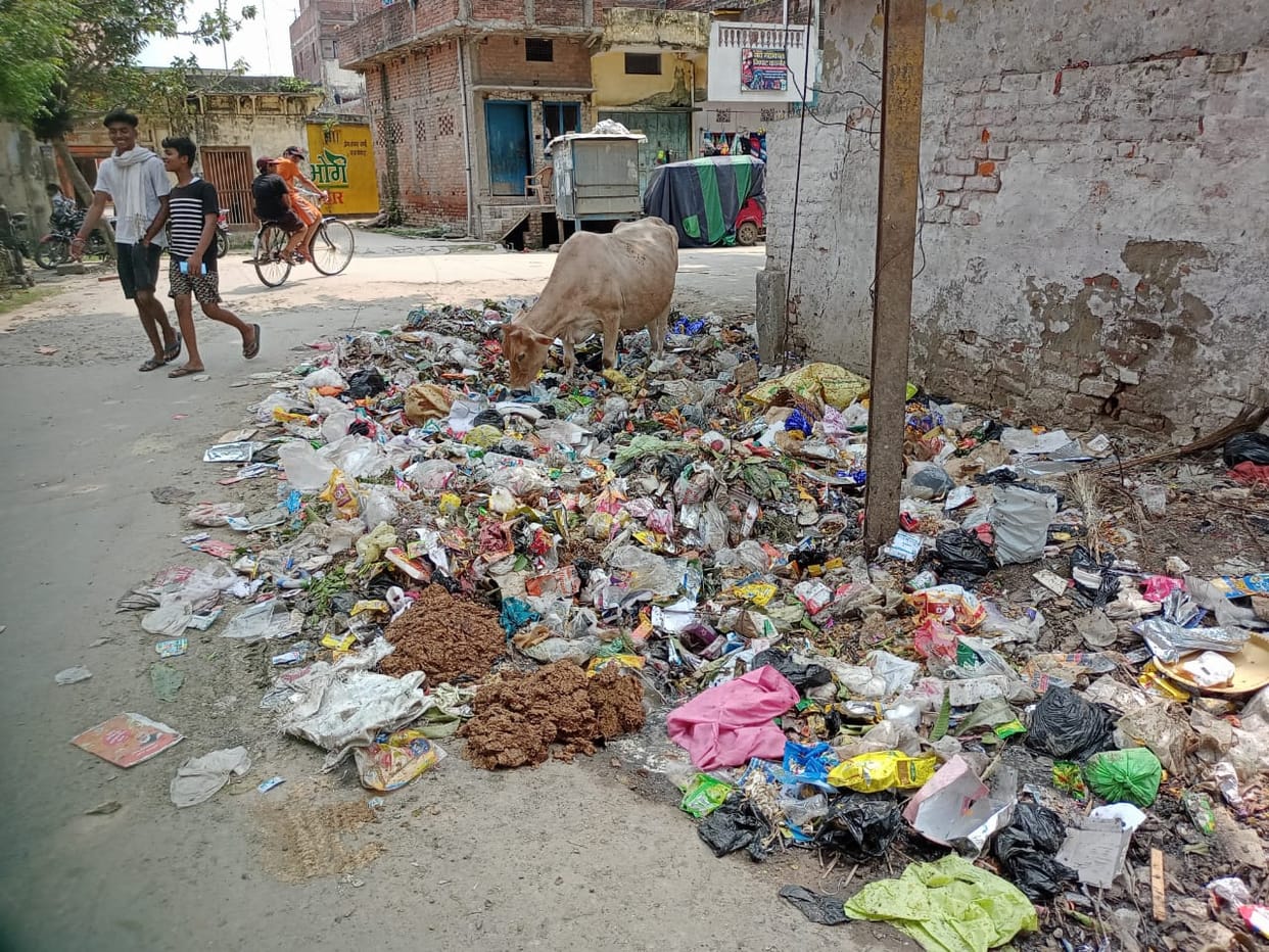Sanitation workers strike over salary payment, city littered with garbage