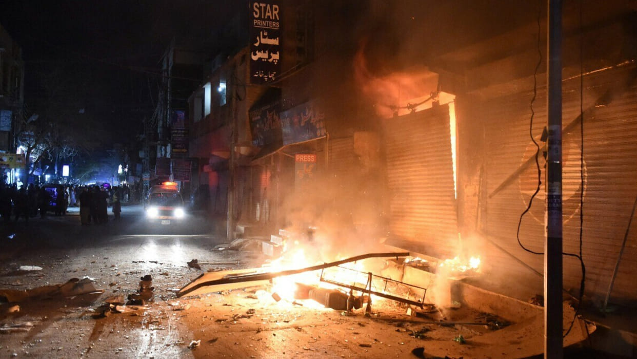 One killed 14 injured in grenade blast in Pakistans restive Balochistan province report