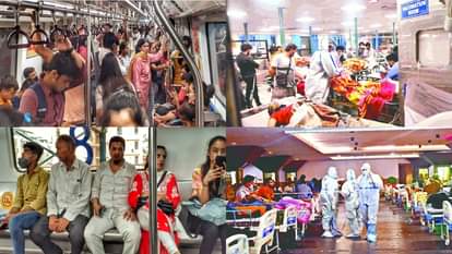 more than 24 hundred corona cases found in delhi on sunday infection rate 15 percentage