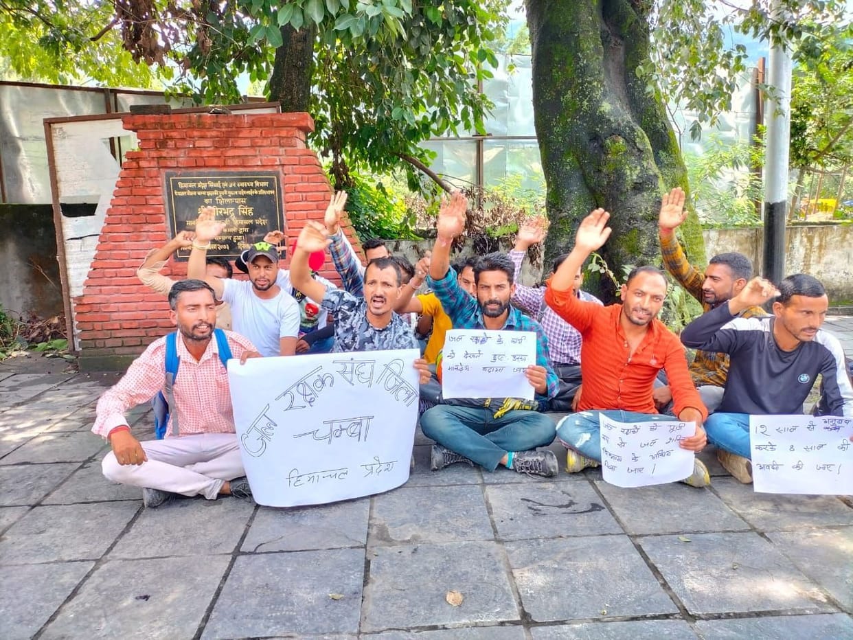 Water guards' strike begins in Chamba