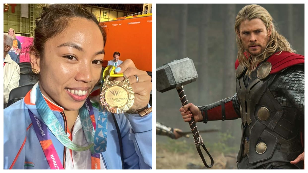 Commonwealth Games 2022 Thor Actor Chris Hemsworth Congratulate Mirabai Chanu And Call Her Worthy