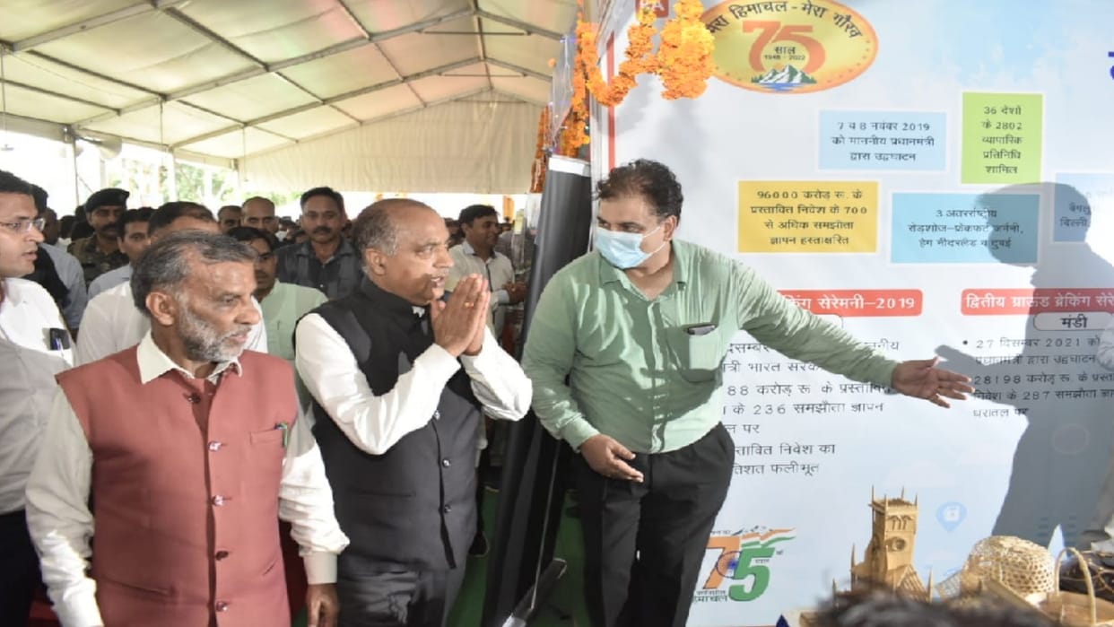 CM Jairam Statement, Himachal backward in development even after 75 years of independence