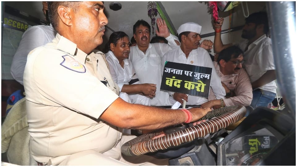 Congress Protest in Rajasthan Govind Singh Dotasara attacked Modi government