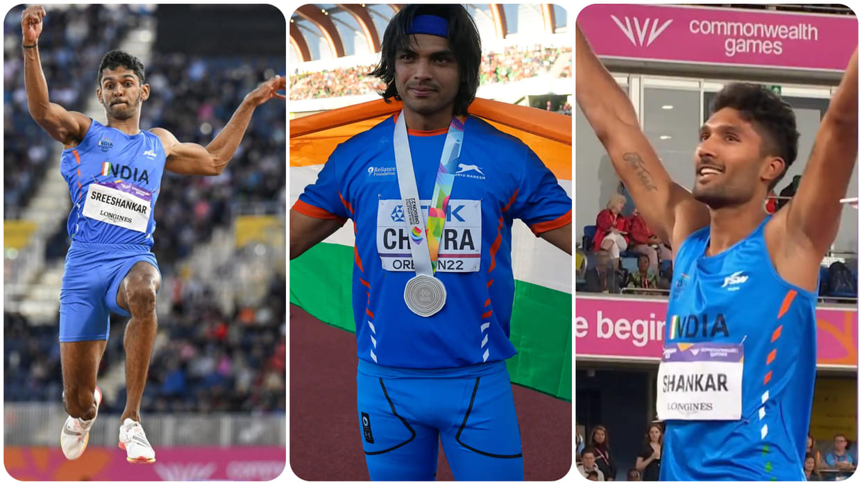 Neeraj Chopra appreciates medal winners murli and tejaswin with rhyming see viral comment