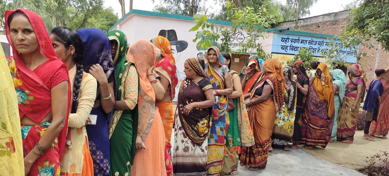Farrukhabad: 80.5 percent votes were cast for the head post of Samadpur