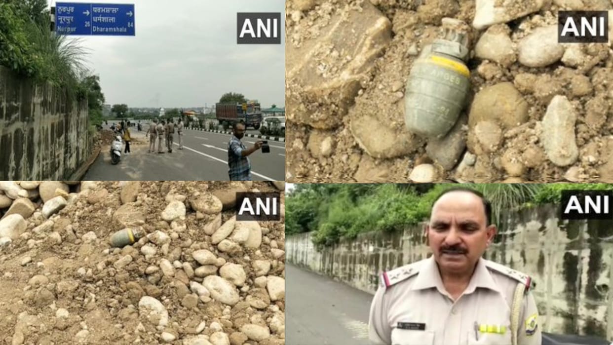 Pakistani grenade found in Bhadroya of Kangra district himachal, the army defused