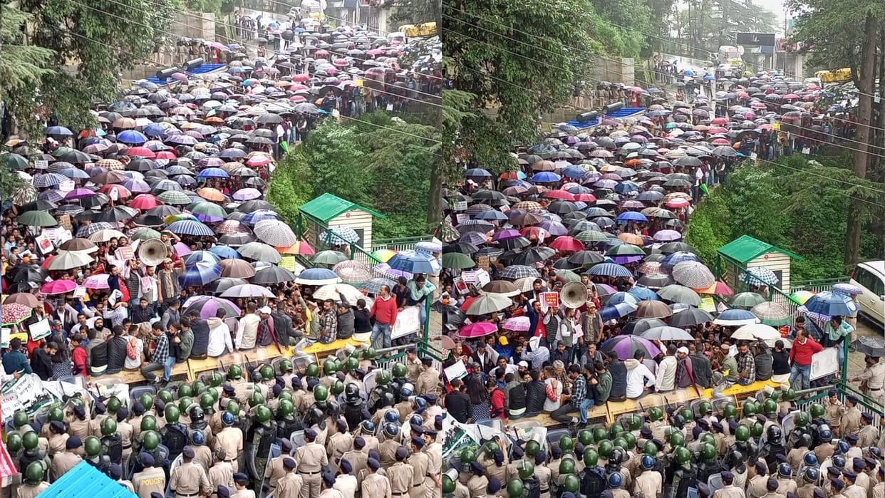 Himachal News: kisan Aakrosh Rally In Shimla today live updates