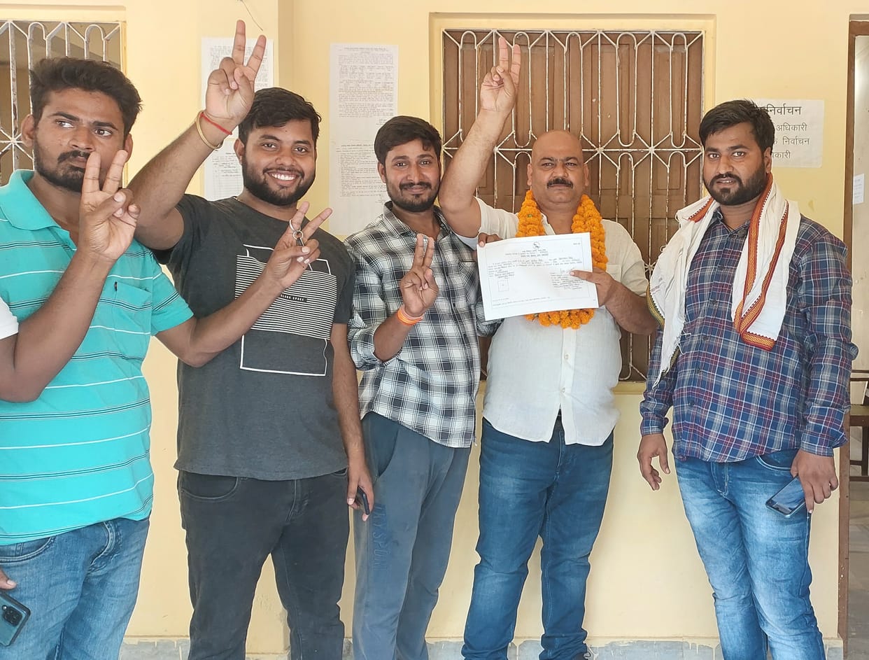 Manjit Singh elected village head in Kyampur, won by a margin of 49 votes