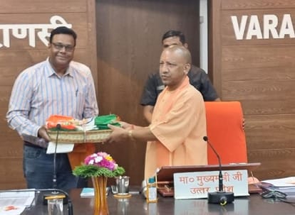 CM Yogi In Kashi: There is scope further improvement in image police