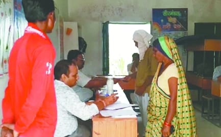 84.7 percent voting for three main posts, counting of votes will take place today