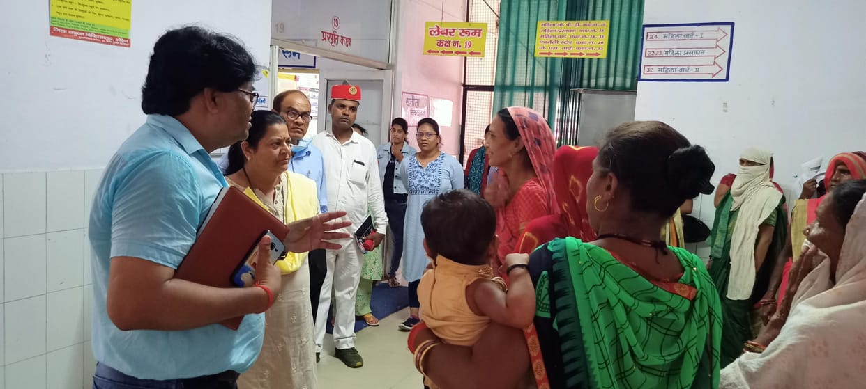 ADM checked the forms for ultrasound operation