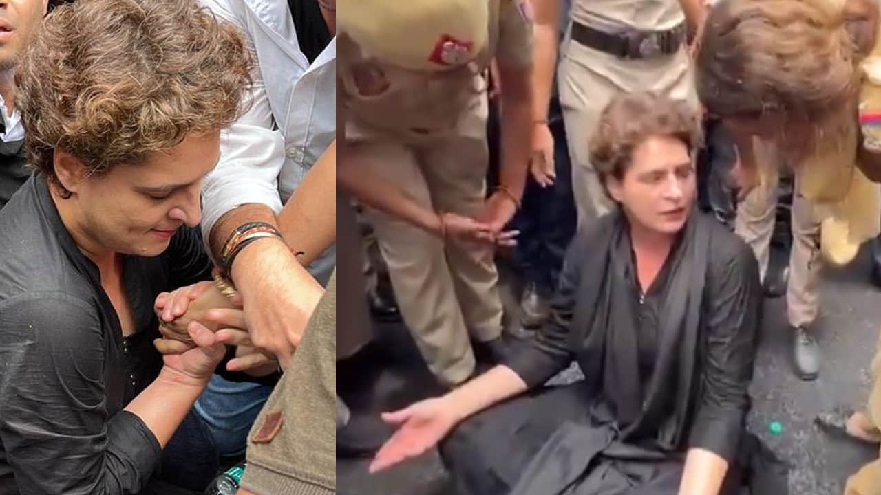 Congress Protest: From Sonia to Priyanka and Rahul, see how Congress protest