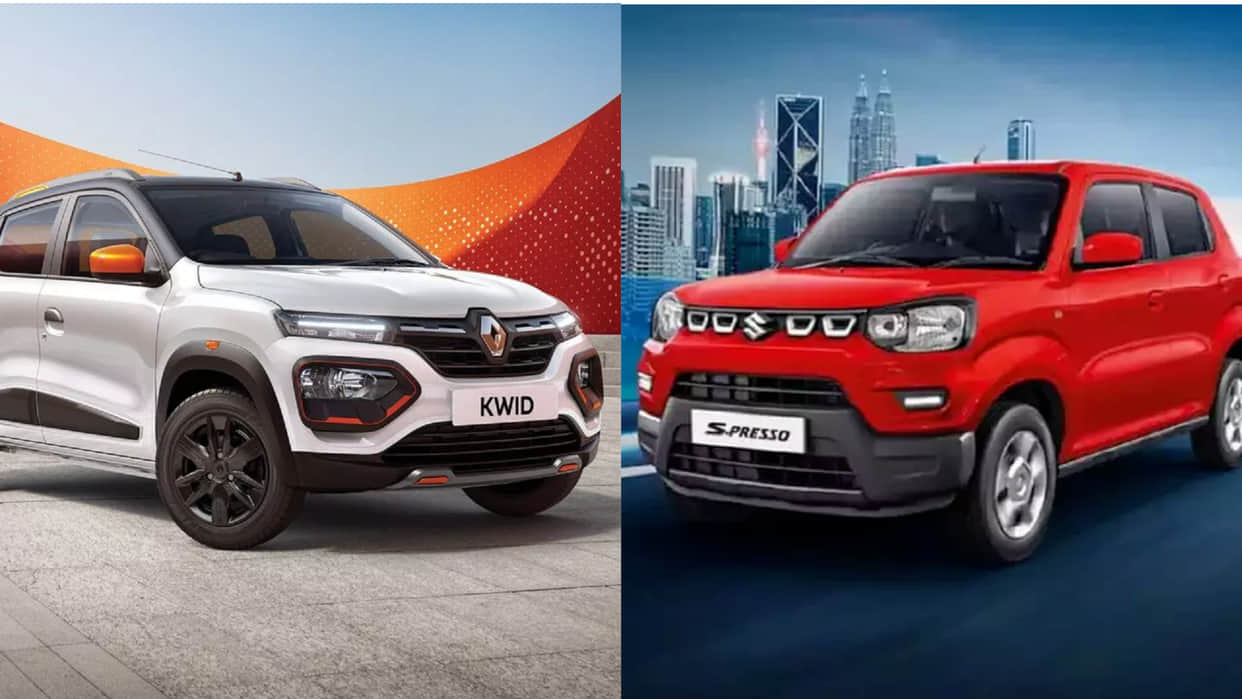 Renault Kwid vs Maruti Spresso Comparison in Style Mileage and Features Under 5 Lakh Know in Details