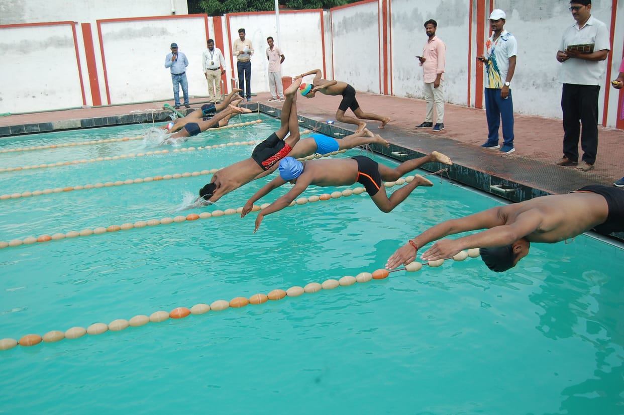 district team sellected for state championship of swimming