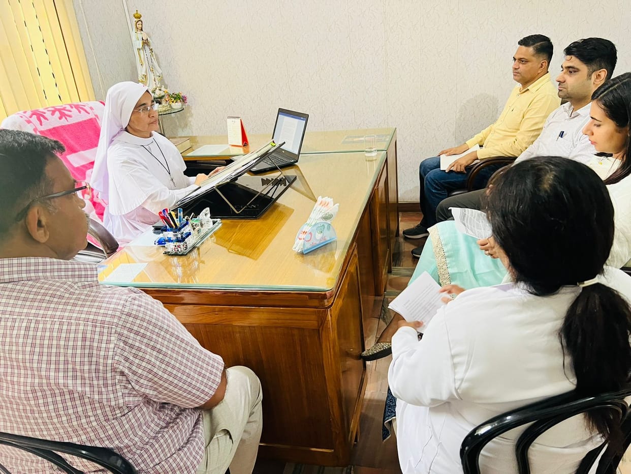 The team reached the school on the information of suspected case of hand foot mouth disease