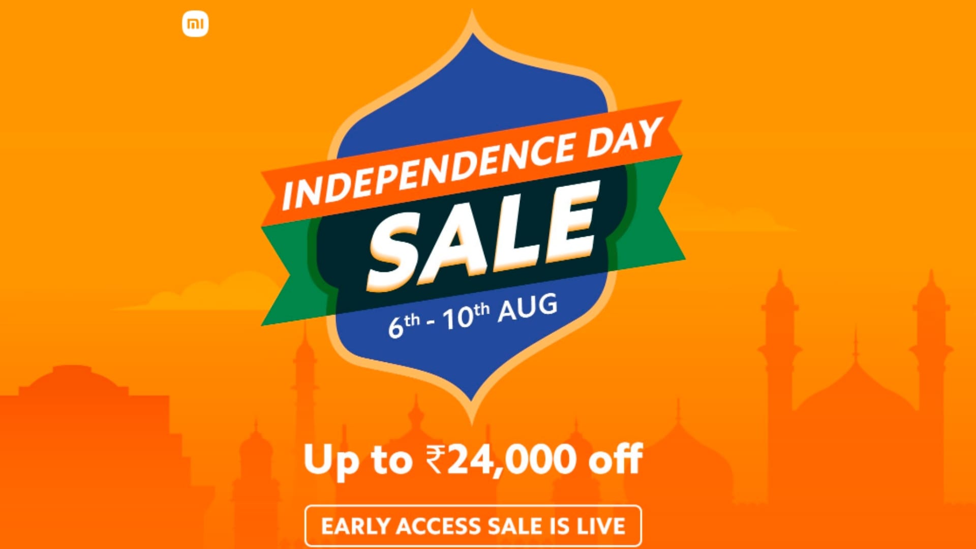 Xiaomi Independence Day and Rakhi Sale live on amazon Best deals on smartphones
