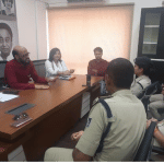 भोपाल कांग्रेस मुख्यालय पर पुलिस तैनात