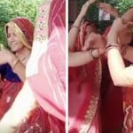 महिलाओं ने किया नृत्य।