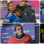हार के बाद निराश भारतीय खिलाड़ी और गलत फैसला करने वाली रेफरी