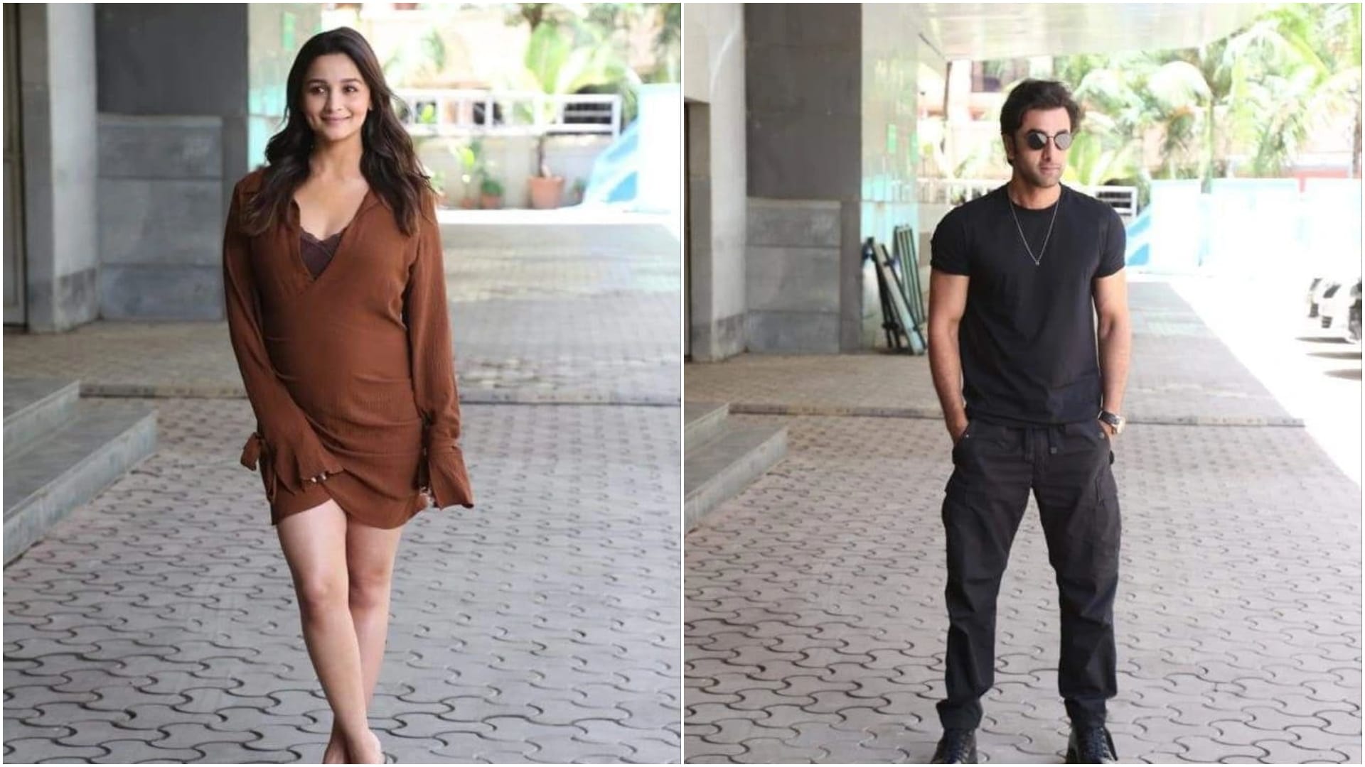Brahmastra promotion: first time alia bhatt flaunts baby bump with ranbir kapoor photos went viral on internet