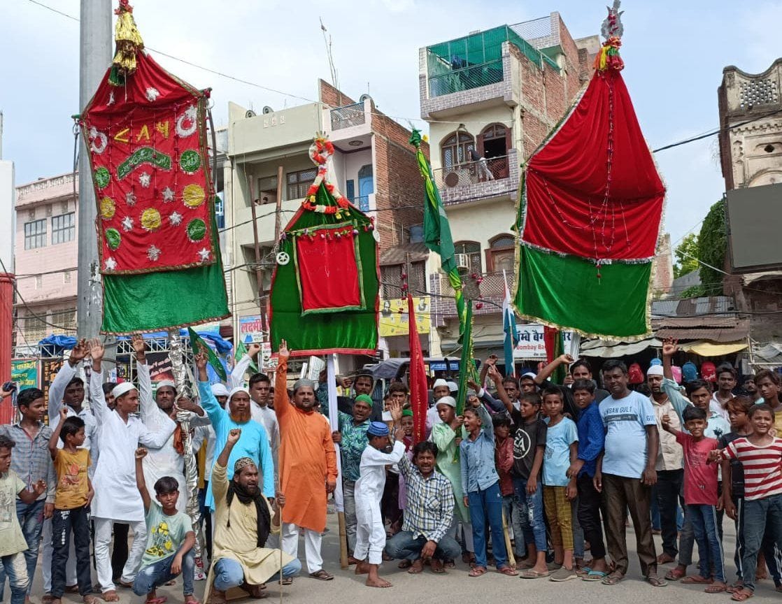 Sixth procession of Muharram taken out in the city