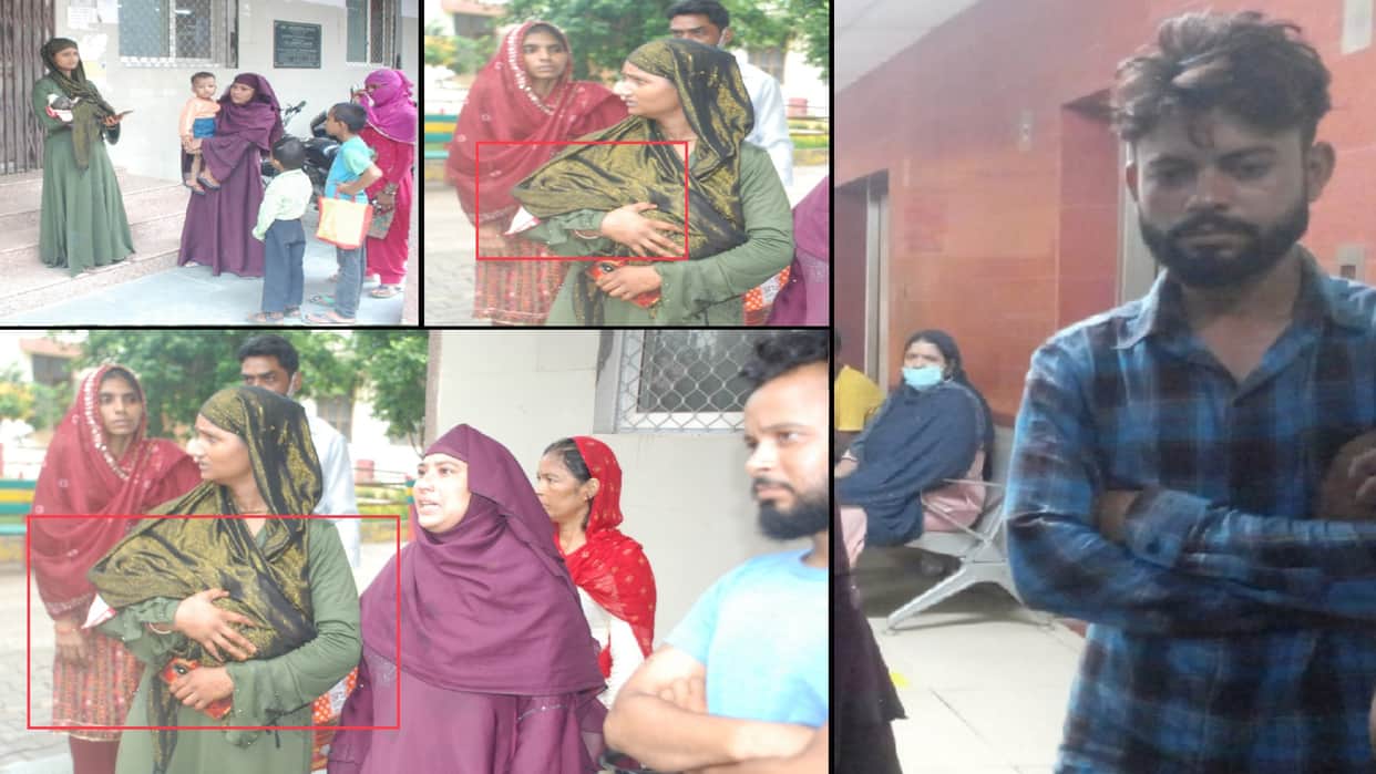 new born baby died uring birth after a pragnant Woman did not get the ambulence and doctor in Baghpat