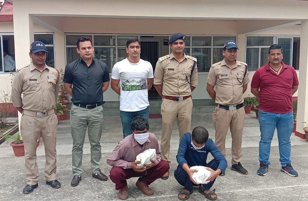 two employees of lohaghat polytechnic caught in charas smuggling
