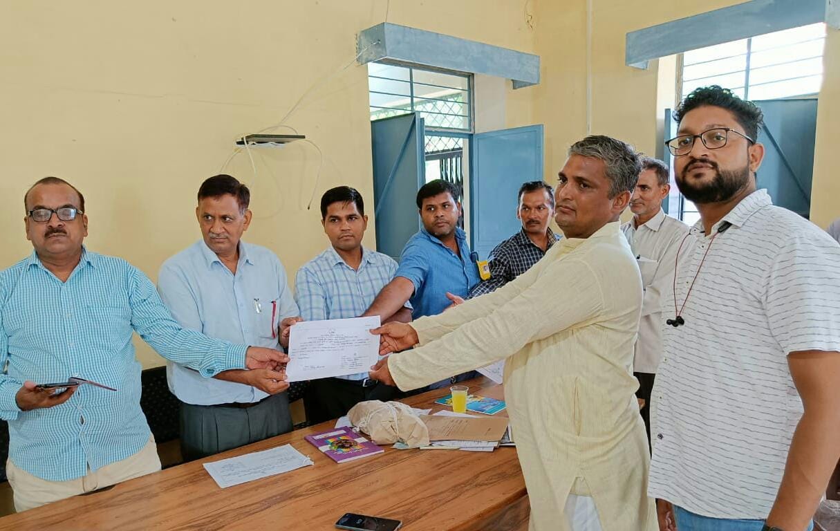 Satish Tyagi became the village head of Gudumba