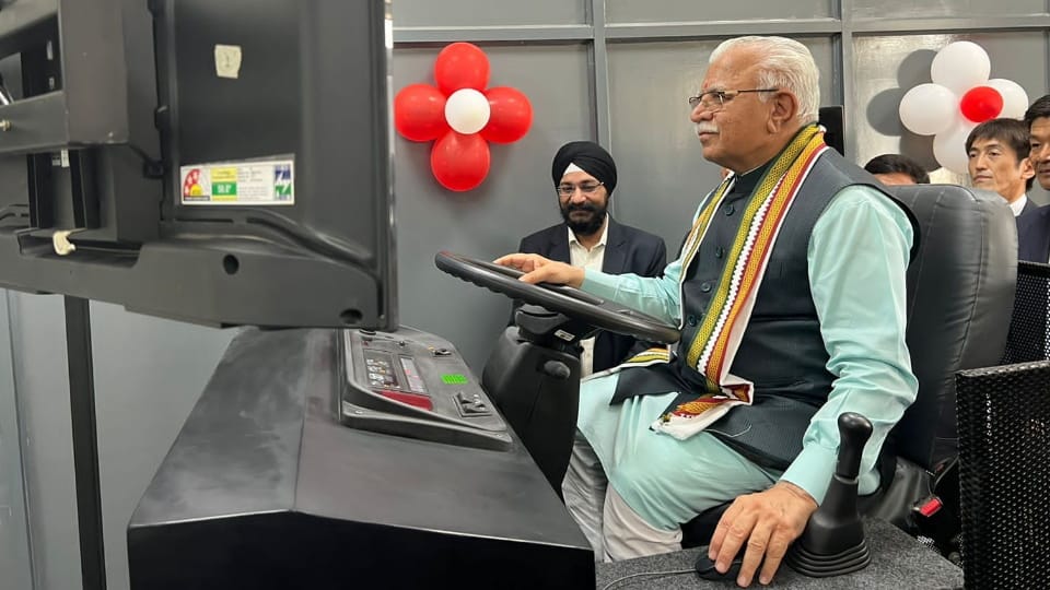Haryana CM Manohar Lal inaugurated Driving Training and Research Institute in Karnal