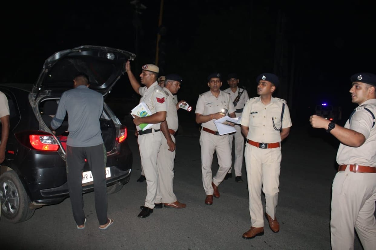 Two challans were imposed on 64 vehicles