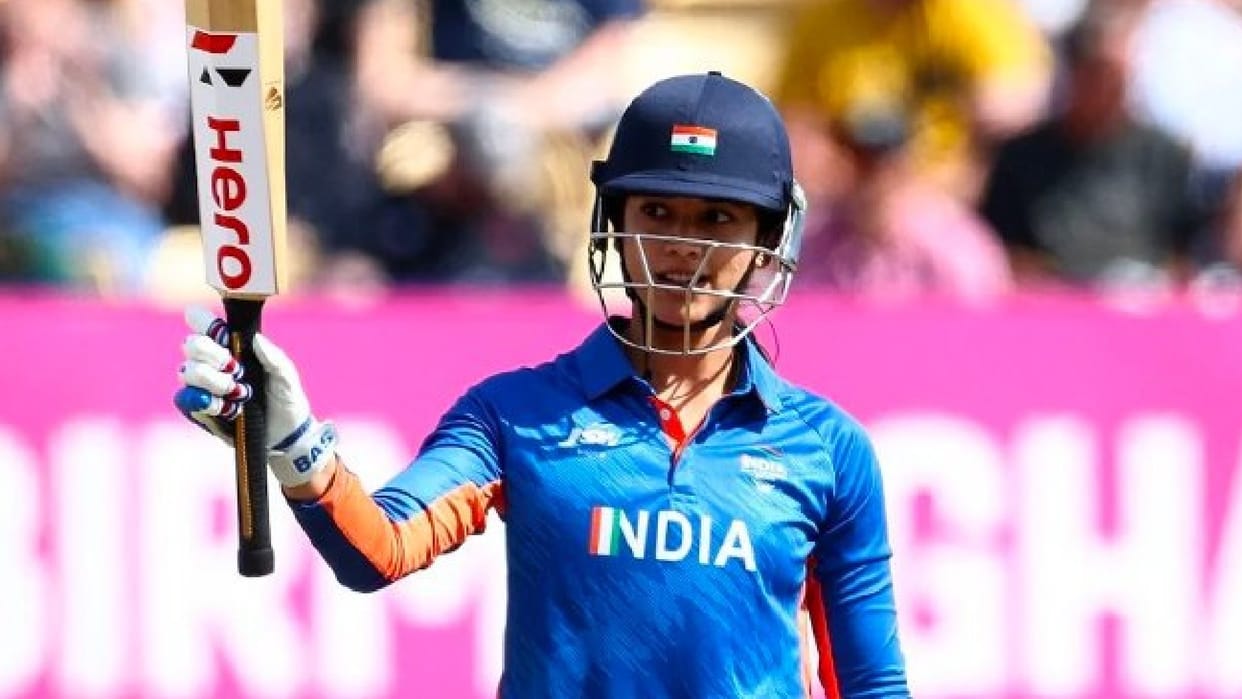 IND vs ENG Smriti Mandhana broke her own record by scoring a half-century in 23 balls Aagainst England in Comm