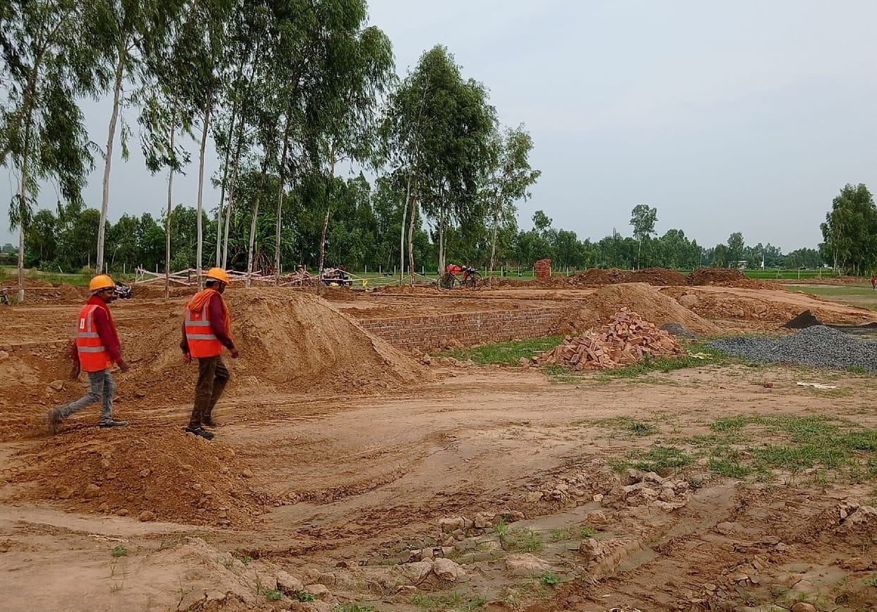 Construction work will start after the rainy season