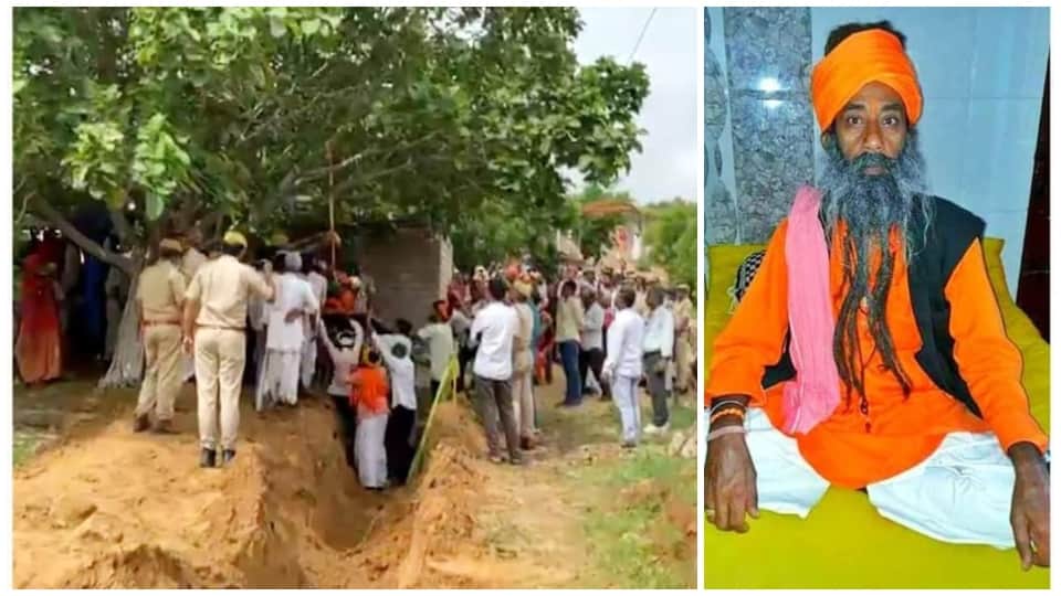 Jalore saint Suicide case In Jalore Dead Body Brought Down From Tree After 35 Hours