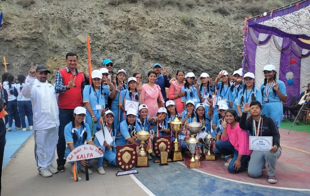 kalpa school win vollyball turnament