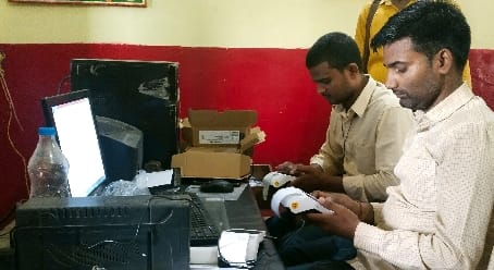 Roadways depot got 60 touch screen e-ticket machines
