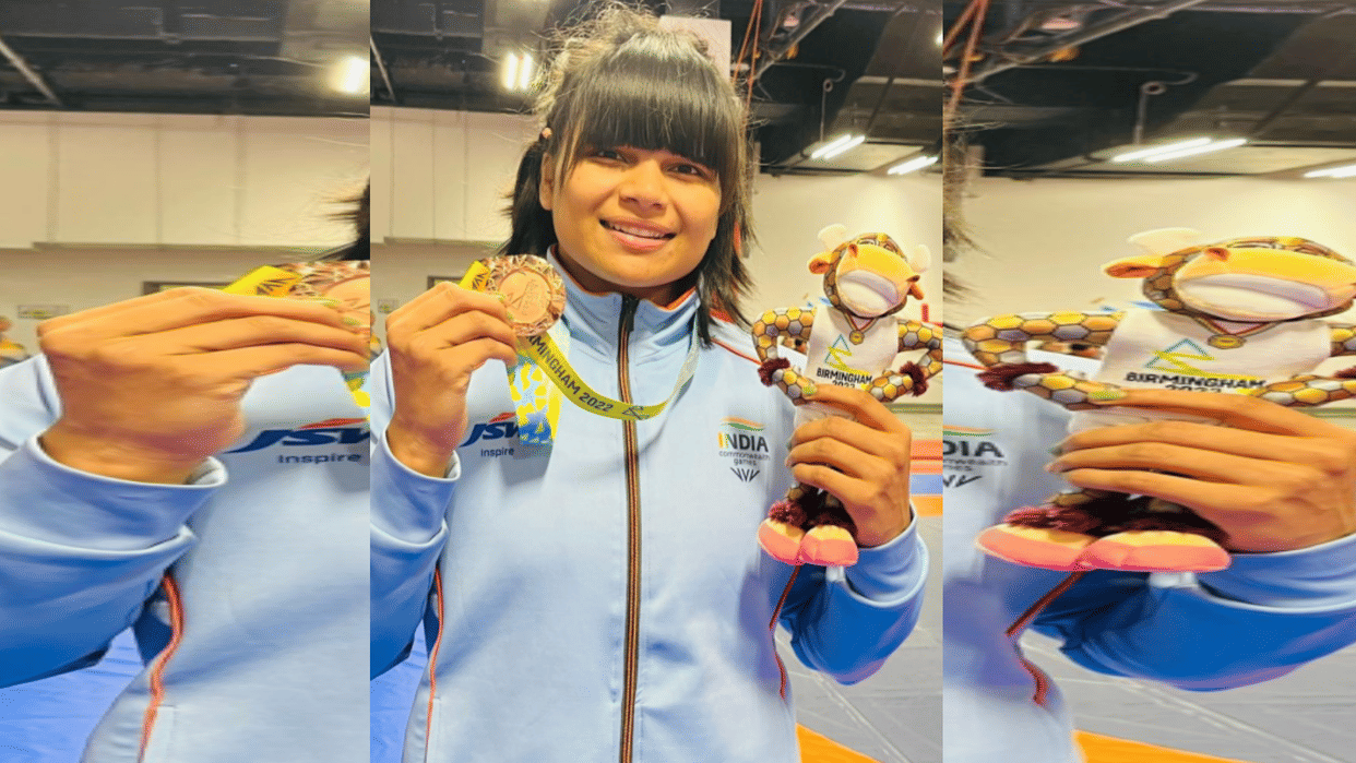 Wresteler Divya kakran Performed Well in Commenwealth games, Bronze shines like gold