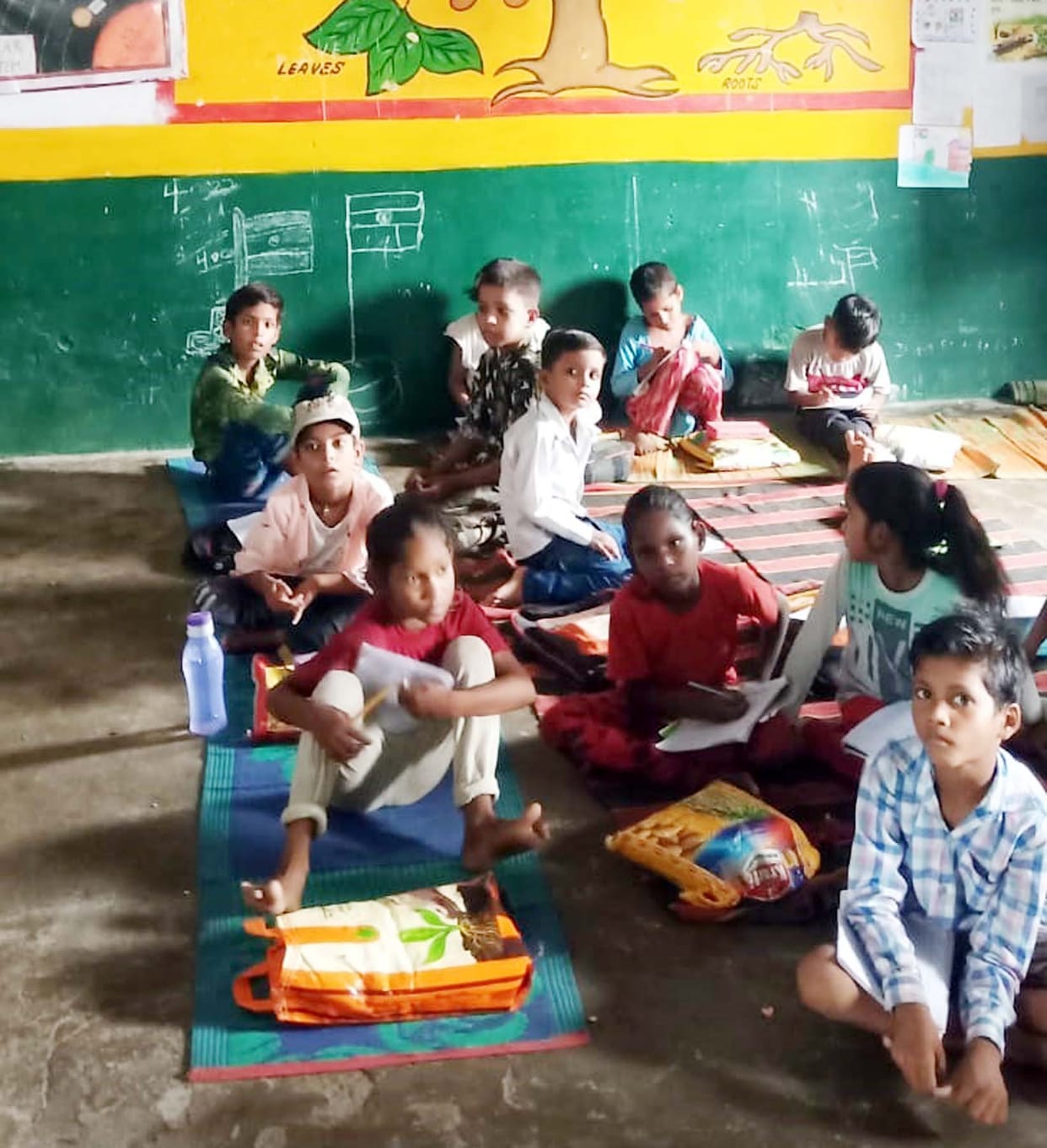 Basic's English medium school operated in dilapidated buildings