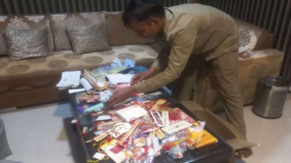 Mathura: Rakhis dedicated at the feet of Banke Bihari in Vrindavan