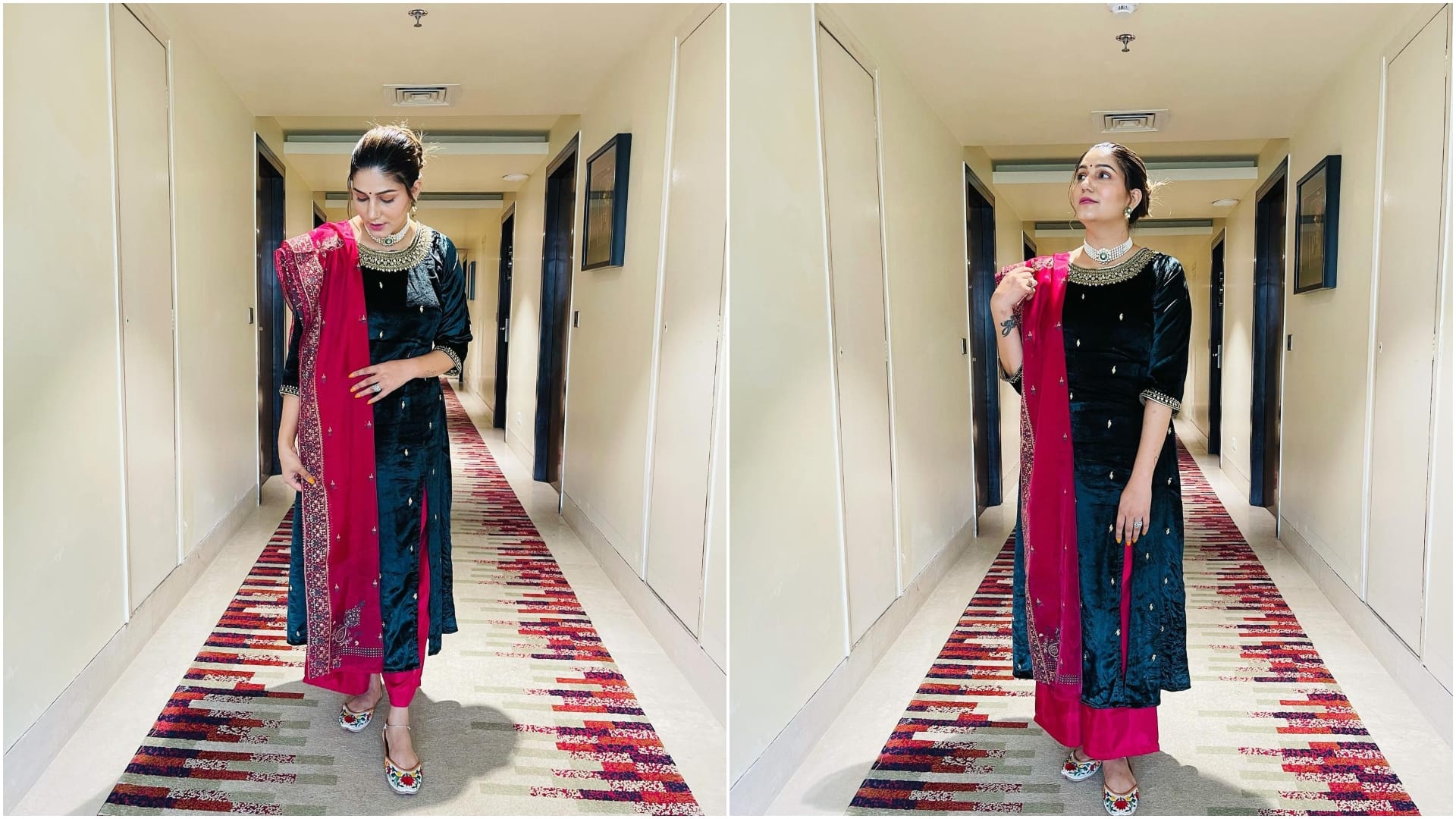 Hariyanvi dancer sapna choudhary celebrates rakshabandhan with brother video went viral on internet