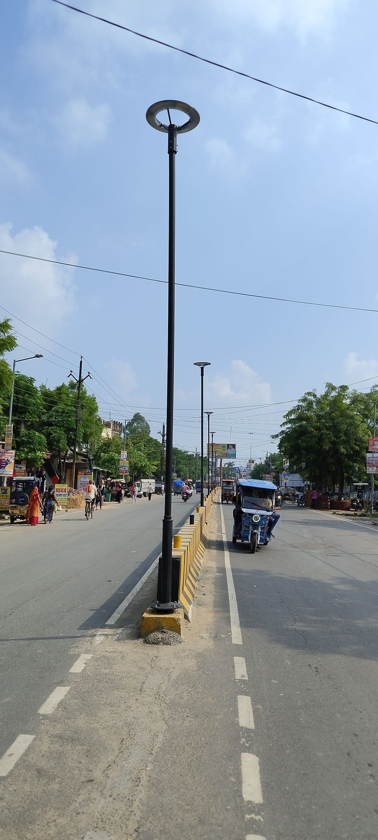The budget became a hindrance in lighting the city with twinkling lights