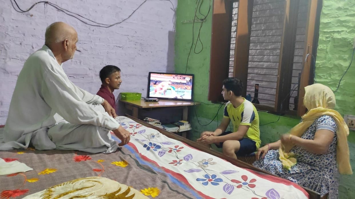 Wrestlers of Jhajjar showed their glory in Birmingham, won gold in wrestling